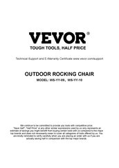 VEVOR WS-YY-09 Manual