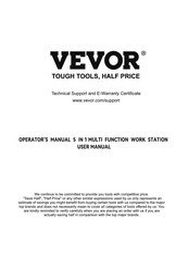 VEVOR YH-MS055F-1 Operator's Manual