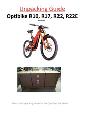 Optibike R22 Unpacking Manual