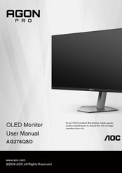 AOC AGON PRO AG276QSD User Manual