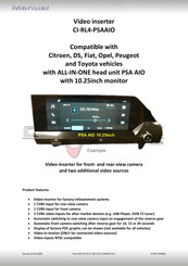 Car-Interface CI-RL4-PSAAIO-OP Manual
