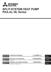 Mitsubishi Electric PKA-AL NL Series Operation Manual