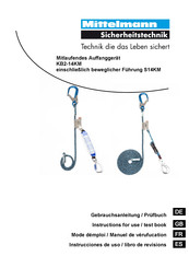 Mittelmann KB2-14KM Instructions For Use/Test Book