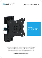 MESTIC MTVB-10 User Instructions