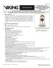 Viking MicrofastHP VK342 K2.8 Technical Data Manual