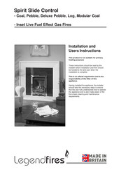 Legendfires Spirit Installation And User Instructions Manual