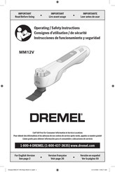 Dremel MM12V-S1 Operating/Safety Instructions Manual