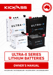 KickAss ULTRA-X KA12230SLIMX-LION-W Owner's Manual