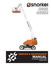 Snorkel 600S Service Maintenance Manual
