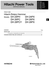Hitachi DH28PCY Service Manual