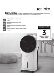 Rointe COIMBRA VCN095 Installation And User Manual