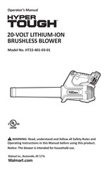 Hyper Tough HT22-401-03-01 Operator's Manual