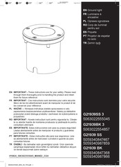 Kingfisher G21939SS 3 Manual