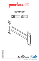 peerless-AV SUT660P Manual