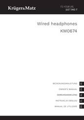 Krüger & Matz KM0674 Owner's Manual