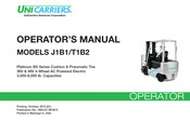 UniCarriers T1B2 Operator's Manual