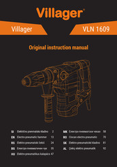 Villager VLN 1609 Original Instruction Manual