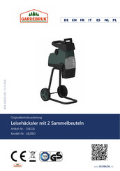 Gardebruk GB2800 Instructions Manual