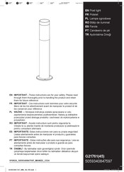 Kingfisher G21761(45) Manual