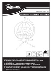 Outsunny 84A-320V70 Instructions Manual