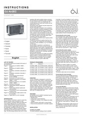 OJ Electronics Air2EC-3650D Instructions Manual