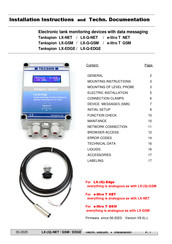Tecson LX-Q-NET Installation Instructions Manual