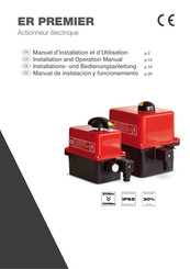Watts ER PREMIER Installation And Operation Manual