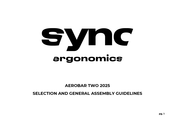 Sync Ergonomics AEROBAR TWO Assembly Manual
