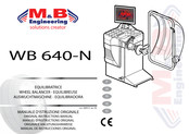 M&B Engineering WB 640-N Original Instruction Manual