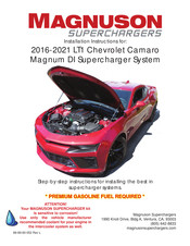 Magnuson Superchargers TVS2650R Installation Instructions Manual