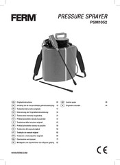 Ferm PSM1052 Original Instructions Manual