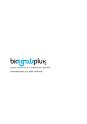 biosignalsplux ECG User Manual