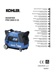 Kohler SDMO PRO 3000 E C5 Instruction And Maintenance Manual