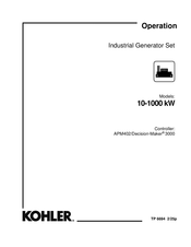 Kohler 50REOZK Operation