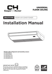 Cooper & Hunter CH-RSH24MFC Installation Manual