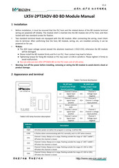 Wecon LX5V-2PT2ADV-BD BD Manual