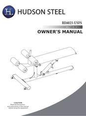 HUDSON STEEL RE6025-USFS Owner's Manual