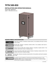 NTI TFTN Series Installation And Operation Manual