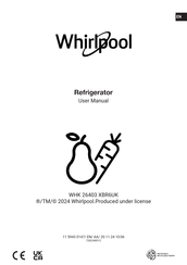 Whirlpool WHK 26403 XBR6UK User Manual