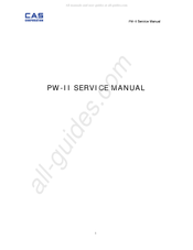 CAS Corporation PW-II Service Manual