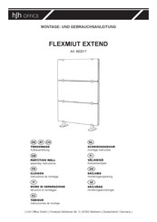 HJH office FLEXMIUT EXTEND 892017 Assembly Instructions Manual
