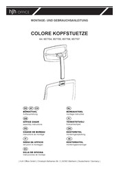 HJH office 657705 Assembly Instructions Manual