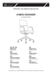 HJH office ATMOS DESIGNER 601051 Assembly Instructions Manual