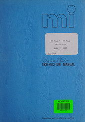 Marconi Instruments TF 1246 Instruction Manual