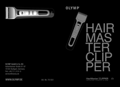 Olymp HairMaster CLIPPER Manual