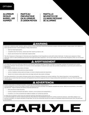 Carlyle CPTVSAH Operating Manual