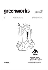 GreenWorks 5105102AU Operator's Manual