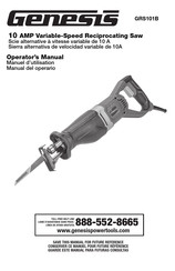 Genesis GRS101B Operator's Manual