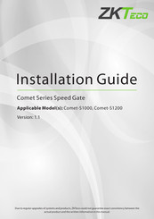 ZKTeco Comet Series Installation Manual