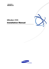 Samsung OfficeServ 7070 Installation Manual